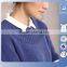 2016 Ladies fahsion short sleeves spring long navy dress sweater
