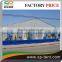 Span 15m width auto exhibition tent in wind proof strong aluminium frame