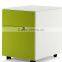 Office Furniture Two Drawer Steel Filing Mobile Cabinet with Wheel