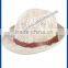 hot new products for 2014 Spring and summer Hollow breathable leather belt buckle jazz unisex lady hate para straw hat and cap c