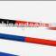Hex wrecking bar with rubber handle