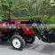 hot sale agriculture machinery water cooled vertical diesel engine powered small farm tractor