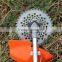 Good quality hand push gasoline brush cutter grass trimmier Lawn mower