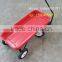 Metal Kid's Tool Cart , Pro-enviromental Red Wagon,Children Wagon TC1805 with Solid Wheel