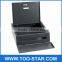 355x315x85mm Black Post Letter Box Mail box Lockable Stainless Steel Wall Mount Mail Boxes