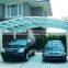 good transparency prefabricated car shed/canopy/carport