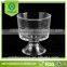 glass bowl big pressed glass bowl set