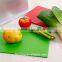 4pcs plastic cutting board set with stand/plastic chopping board