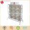 Double sides floor standing clear arcylic wall shoes display stand