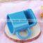easy carry ceramic biscuit cookie holder mug, solid color glazed promotional gifts mug