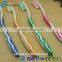 OEM/ODM wholesale rubber handle soft nylon bristle adult toothbrush