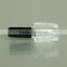custom made empty nail polish glass bottle with brush