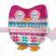 Knitted hot water bottle cover Christmas gift