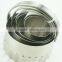 47098 4 pcs round shape stainless steel cookie cutter set