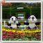 Wholesale garden decorative aritificial plant Penguin topiary sculpture large outdoor decoration topiary sculpture