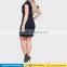 Fat women casual v-neck slim bodycon plus size summer office cocktail mini short dresses for big lady
