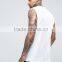2017 High Quality New Design Custom White Color Gym Wear Comfortable 100% Cotton Fashion Men's Sport Tank Tops