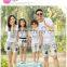Casual Wears Family Matching Clothing Stripe t Shirt Family Set Clothes