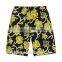 2015 Summer Fashion custom polyster and cotton printed mens beach shorts