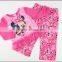 2014 new style wholesale Printed 100% polyester baby animal pajamas