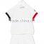 2017 new design custom summer kids color block tracksuit clothes set kids active wear baby clothes set
