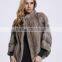 2017 hot-selling European-style Slim really sable fur jacket women's collar mink coat