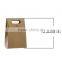 OEM Rectangle Light Brown Cheap Paper Party Gift Bags Wholesale
