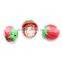 Red Strawberry Hat Little Girl Doll Polymer Clay Micropore Bead For Jewelry Making