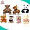 Plush teddy bear camera stuffed musical toy hidden camera toy