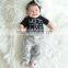 HOT sale sequins cotton material baby girl pants