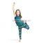 Tight Blue Circle Mother and Daughter Gym Yoga 3D Print Stretch Pants