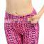 Printed Capri Sports Pants high waisted workout running leggings