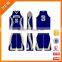 Wholesale Custom Basketball Uniform Red/blue/white Color Cotton/polyester Uniforms