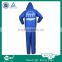 Good quality blue suit style industrial raincoat
