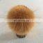 Colorful dyed color fluffy fur pom pom hand made real fur ball