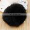 High quality handmade girl fur hairband real rabbit fur hair ring wholesale