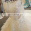 LS00265 plus size wedding dresses size 34 half sleeve lace up long train pakistani bridal wedding dresses