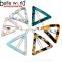 Plain Hair French Acetate Barrette Clips