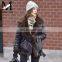 New Arrival Fur One Simple Design Sheepskin Leather Jacket Coat
