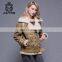 Leather Jacket Women's Fur Dress Double Face Fur Coat