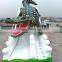 Jurassic Park Strong PVC inflatable dinosaur long water slide giant inflatable kids slide track