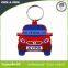 Personalized High quality Custom car shaped 3D Soft PVC Keychain