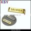 Hot sell metal furniture hardware accessories clothing labels with engraved logo