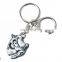  Golden China Supplier Great Quality Rhinestone Alphabet Key Chain ,Volleyball Skull Keychain