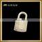 Song A SA3999 light gold color customized engraved letters handbags lock, customized lock with key