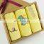 custom 100% cotton tea towel set in gift box