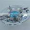 Portable stainless steel lpg gas burner for camping cylinder