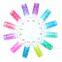 Soak-off UV Glass Nail Gel Polish Color Painting Gradual Changing Nail Decoration