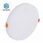 12W 110lm/w Rimless Round LED Panel