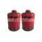 tin aerosol can 450g and screw valve butane gas cartridge 230g